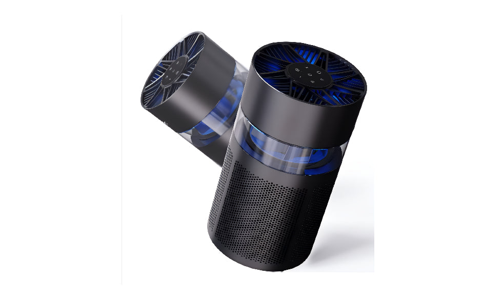 HEPA Air Purifier, Essential Oil Diffuser, Bluetooth Speaker & Ambient Light