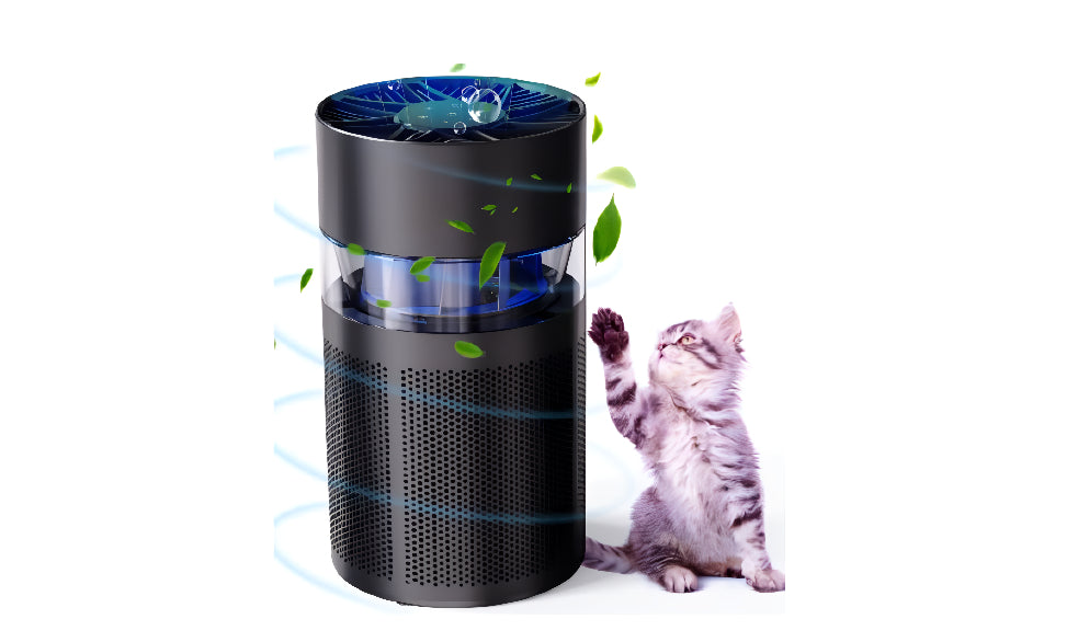 HEPA Air Purifier, Essential Oil Diffuser, Bluetooth Speaker & Ambient Light
